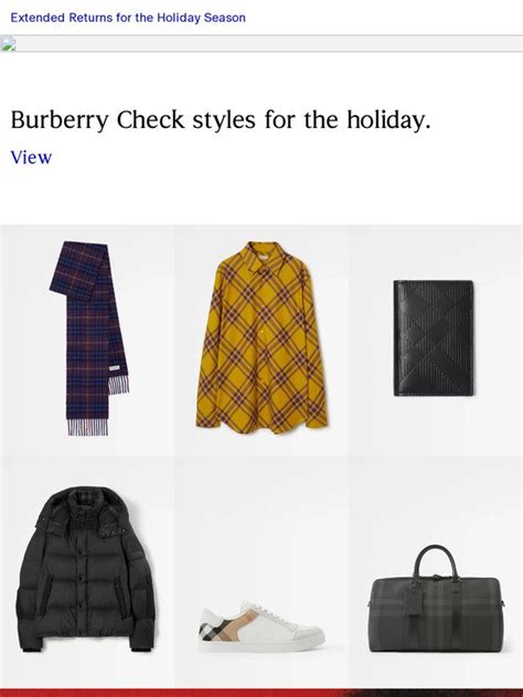 burberry thanksgiving gifts for girls|Burberry her men's clothing.